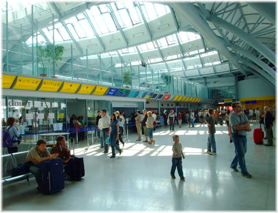 Airport Lobby - Brno Tuřany Airport